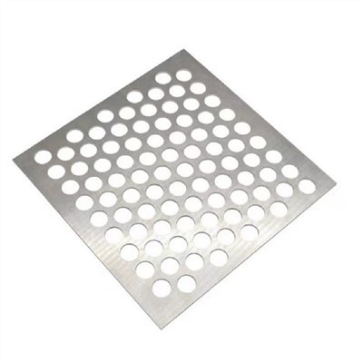 Nerūdijančio plieno perforuotas tinklelio lakštas