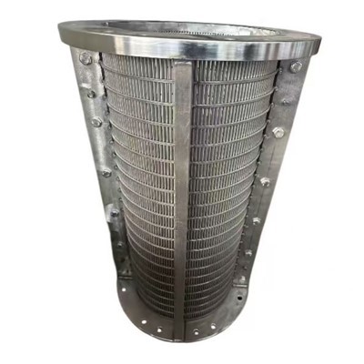 Pleištinės vielos ekrano vamzdis