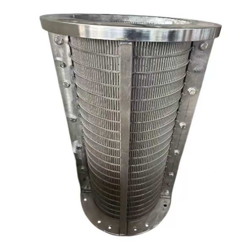 Pleištinės vielos ekrano vamzdis